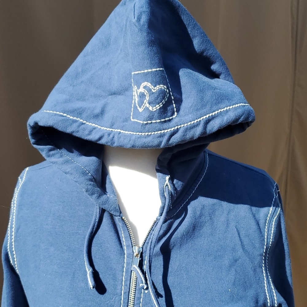 POOF BRAND HOODED JACKET LARGE - Picture 6 of 7